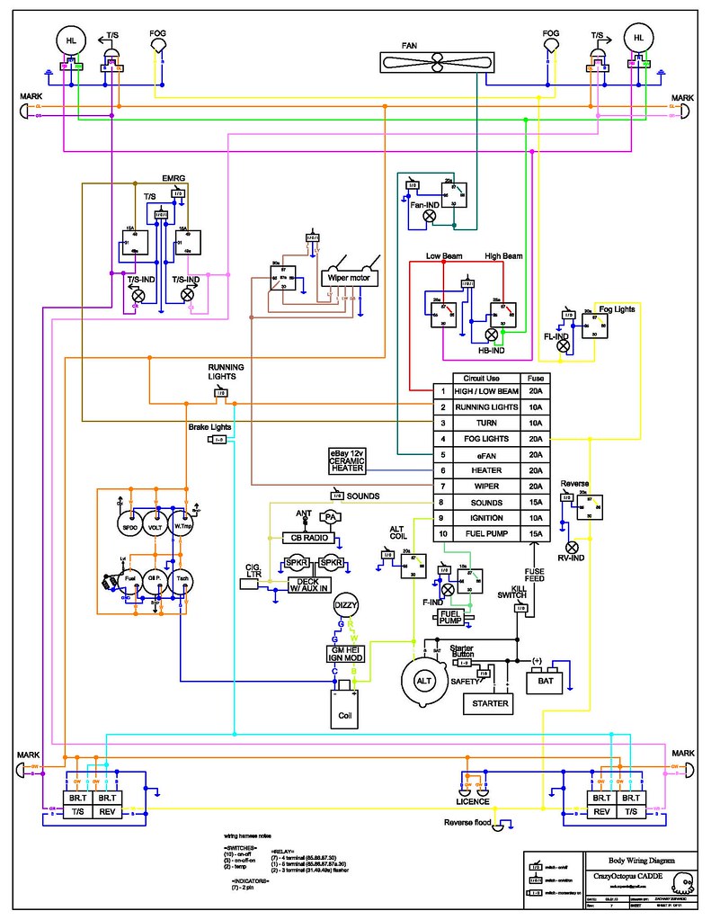 Wiring diagram complete re-design: diagram included - Electrical - The  Classic Zcar Club  Ez Wiring 12 Circuit Diagram    ClassicZcars