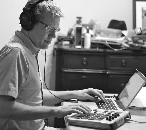 14/52: Bill Van Loo working on sound design in Ableton Live