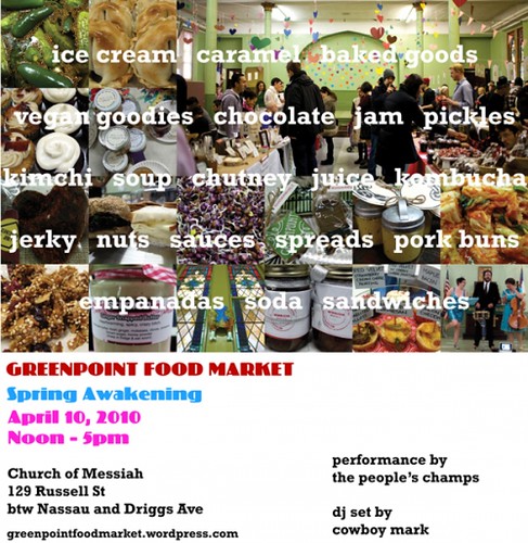 April Greenpoint Food Market