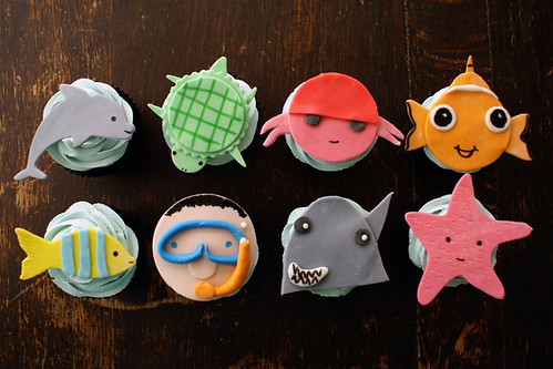 Underwater Cupcake Collection!