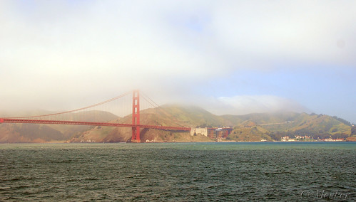 Foggy Golden Gate Bridge