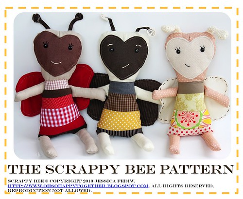 The Scrappy Bee Pattern