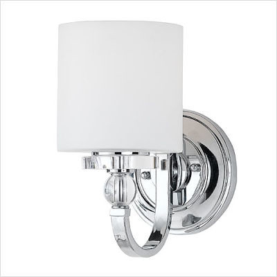Downtown+One+Light+Wall+Sconce+in+Polished+Chrome