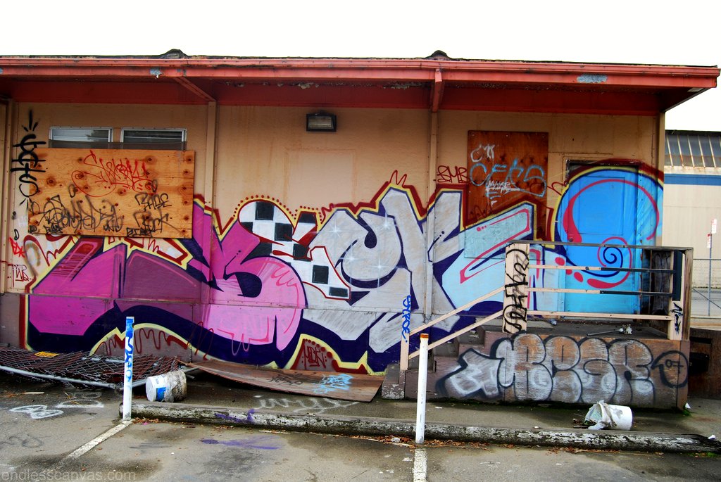 Begr graffiti piece alameda california. 