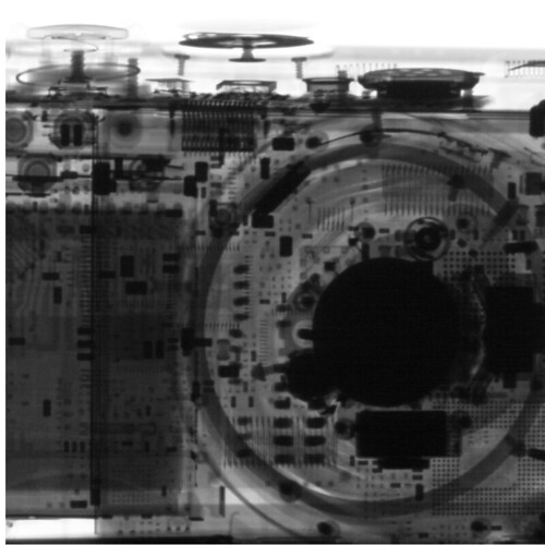 CT Scan of Digital Camera