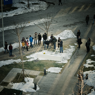 Outside of Google Beijing, Jan 13, 2010