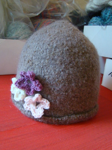 Felted baby hat