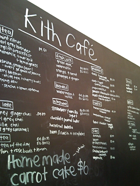 For The Love of Food - Indulge: Kith Cafe, a hidden treasure for