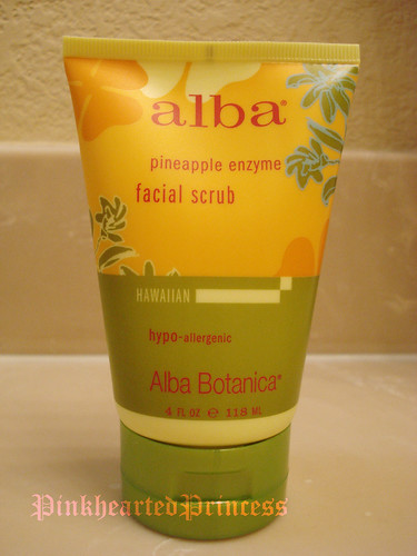 Alba pineapple face scrub