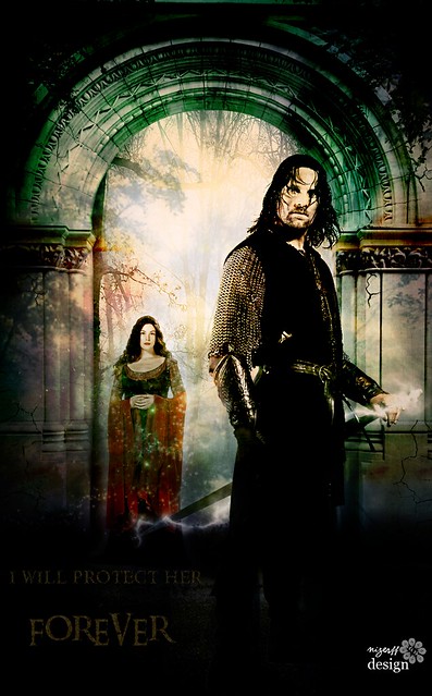 Aragorn & Arwen by Nick F.F // Nizer F.F // Pee Lasseps