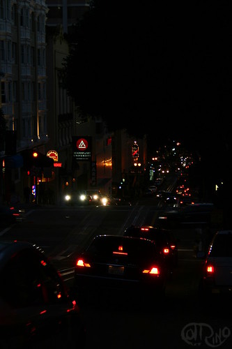 San Francisco, CA - Luces en la noche