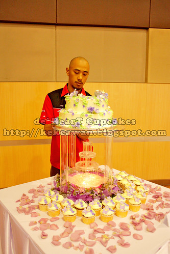 Wedding Cakes for Ikhwan & Diana, Bukit Damansara,KL - 2 January 2010