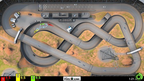 PixelJunk Racers 2nd Lap screenshot 2