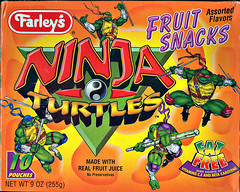 Farley's "Ninja Turtles: The Next Mutation" Fruit Snacks -  ii (( 1997 ))