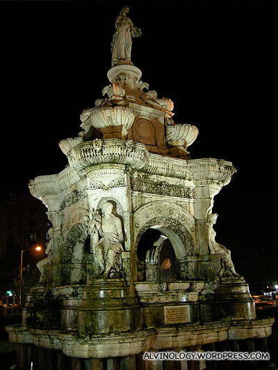 A beautiful old fountain