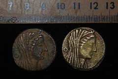 Egypt dig coins April 2010