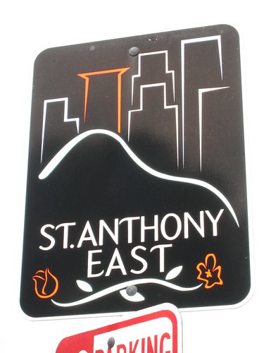 St. Anthony East Neighborhood Sign