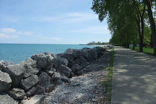 park by Lake Michigan