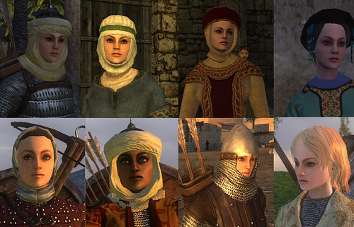 Ladies warband Lady appearances