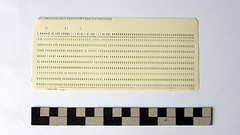 Standard IBM 5081 Punch Card