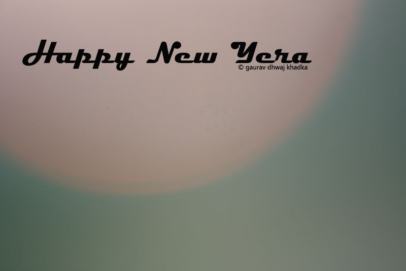 Happy New Year by Gaurav Dhwaj Khadka