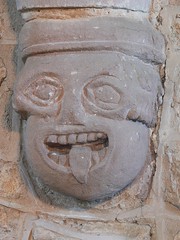 Medieval stone carving