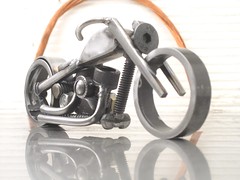 motorcycle sculpture