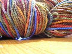 "Where the Wild Things Are" on Cestari Columbia Wool - 4 oz