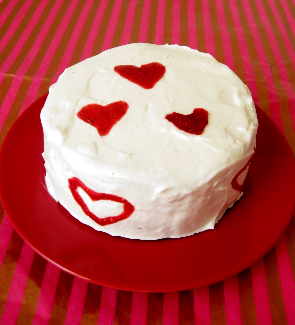 Couple's Velvet Cake