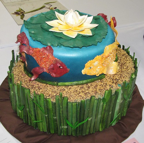 A Koi Cake by Megan Gibson
