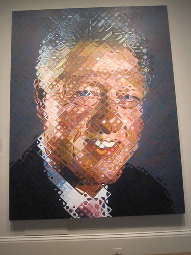 Clinton by Chuck Close
