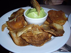 The Jewish Mother's Guac and Bagel Chips