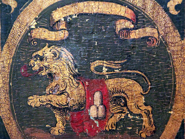 Lion- Court of arms of Pope SixtusV's family, Italy, Rome, 1585-90