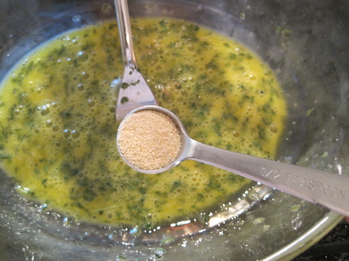 Adding Garlic Powder