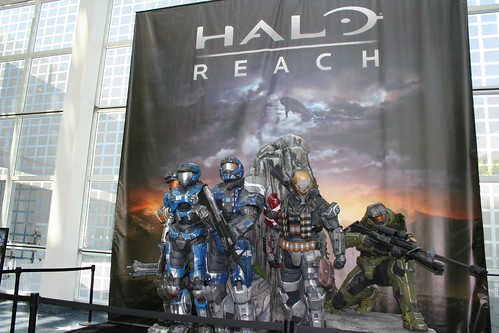 E3 2010 Halo Reach display