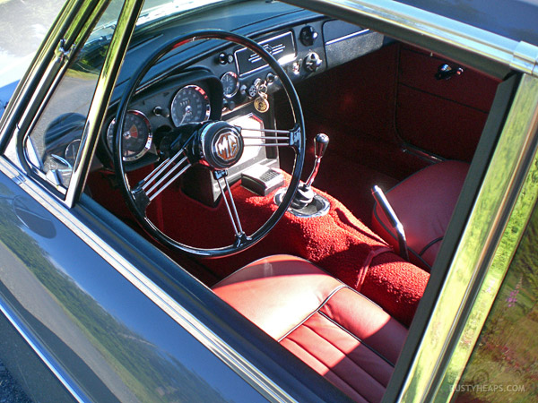 Interior, 1967 MGB GT