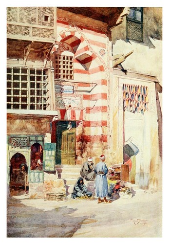 003-Una calle en el Cairo-Cairo, Jerusalem, and Damascus..1907- Margoliouth D. S.
