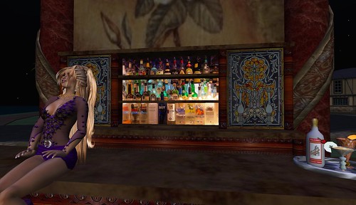 the majestic bar area in second life