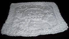 Snowbaby washcloth
