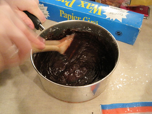 Home-made icing
