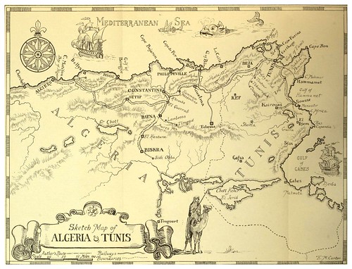 000-Mapa de Argelia y Túnez-Algeria and Tunis (1906)-Frances E. Nesbitt