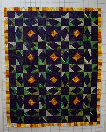 the front of my quilt: done!