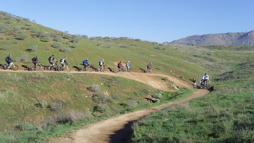 36 riders on the trail