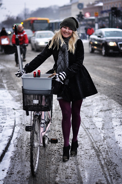 Copenhagen Winter Cycle Chic