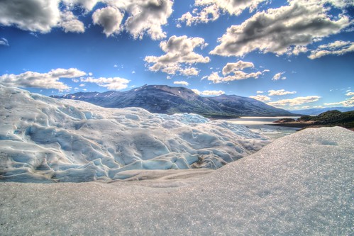 Atop Perito Moreno Glacier
