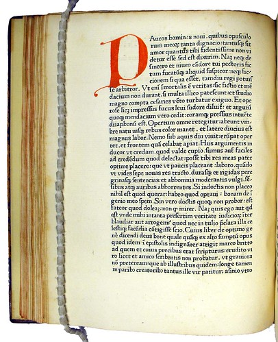 Manuscript initial in Petrarca, Francesco: De vita solitaria