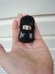 Day 17: crochet + cork =Ninja