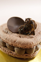 Cœur Macaron Chocoalt Noir, Ladurée Paris, Nihonbashi Mitsukoshi