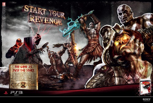 God Of War III Print Advert