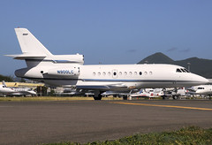 Z) Mid Central Leasing Falcon 900C N900LC SXM 02/01/2010